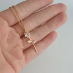 Enchanted Rose Stem Necklace - Image 4
