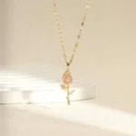 Enchanted Rose Stem Necklace - Image 9