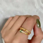 Jade Whisper Serpent Ring - Image 3