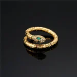 Jade Whisper Serpent Ring - Image 5