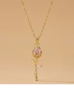 Enchanted Rose Stem Necklace - Image 7