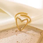 Whisper Heart Adjustable Ring - Image 7