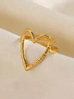 Whisper Heart Adjustable Ring - Image 2