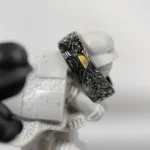 Dusk Sunset Wave Unisex Adjustable Ring - Image 3