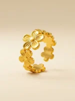 Meadow Blossom Adjustable Ring - Image 8