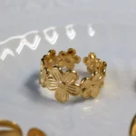 Meadow Blossom Adjustable Ring - Image 2