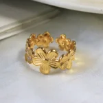 Meadow Blossom Adjustable Ring - Image 6