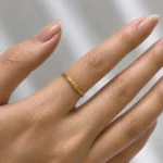Minimalist Tie Knot Finger Ring - Image 6