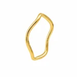Minimal Softline Wave Ring - Image 2